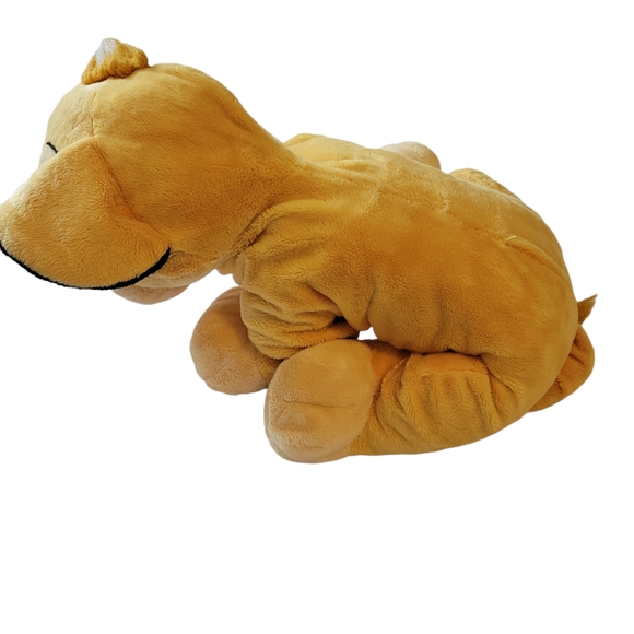 Disney Just Play The Lion King Simba LARGE SOFT Plush Embroidered Face Doll NICE - Picture 2 of 5